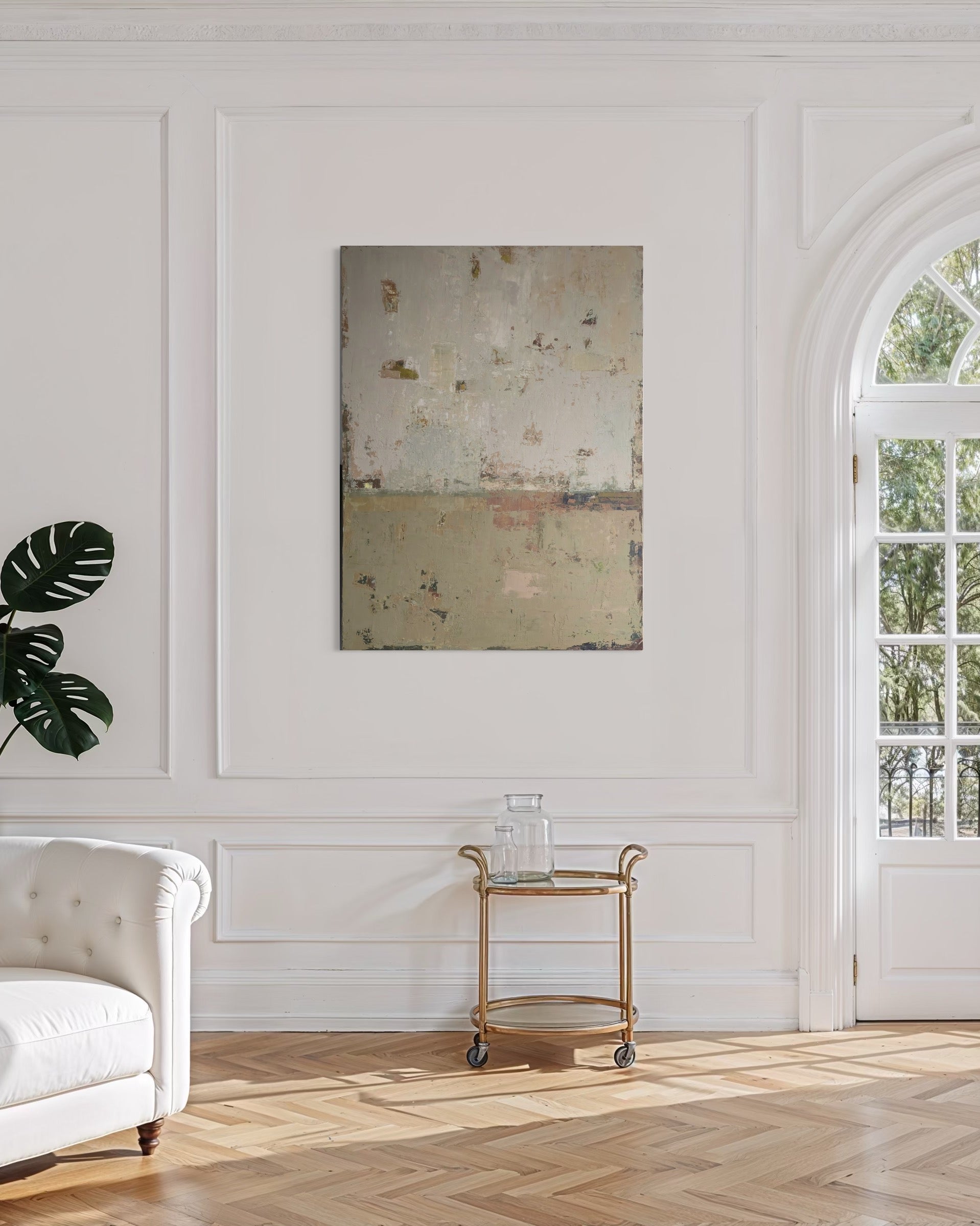 Fog Over Foliage. 120x90cm