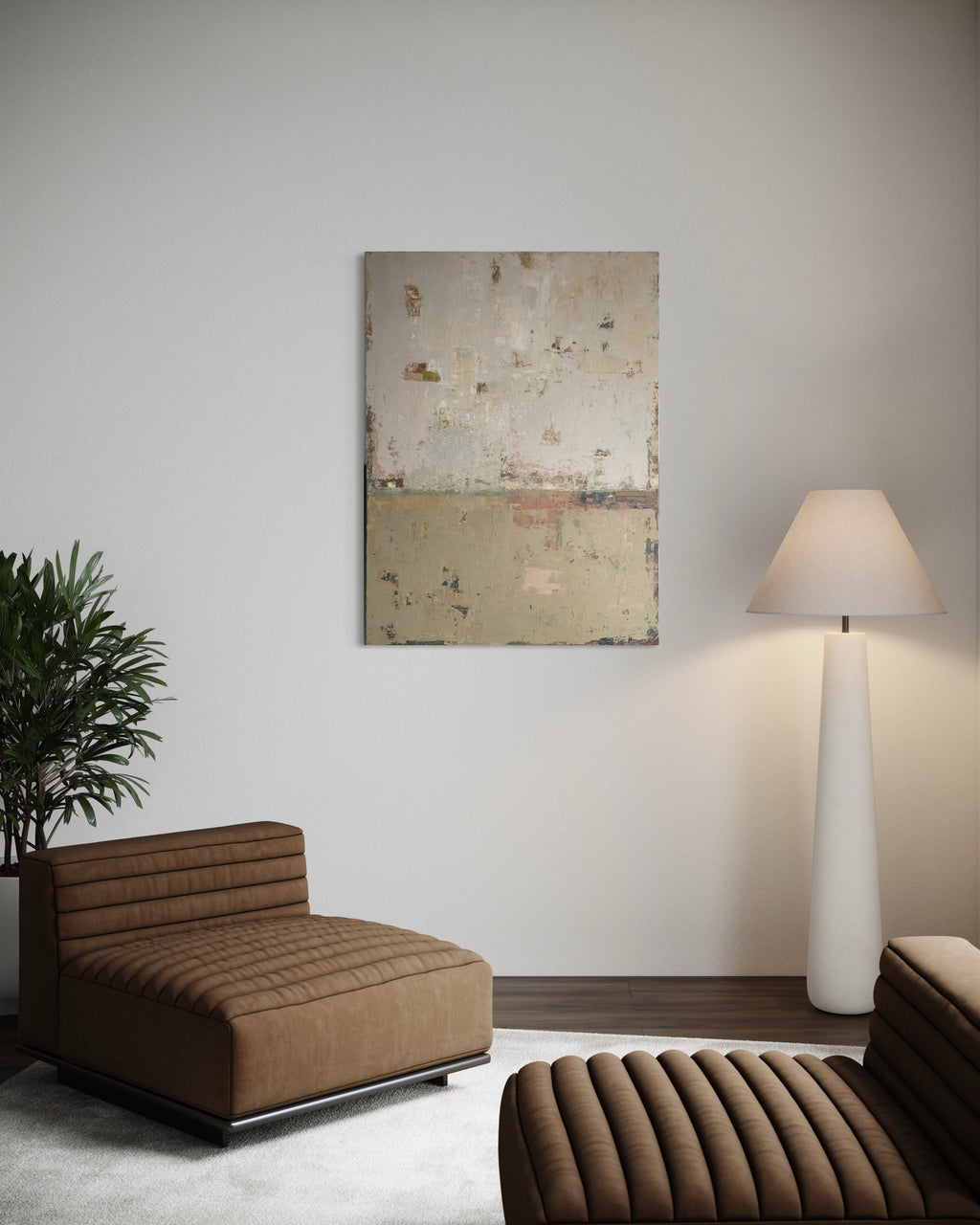 Fog Over Foliage. 120x90cm