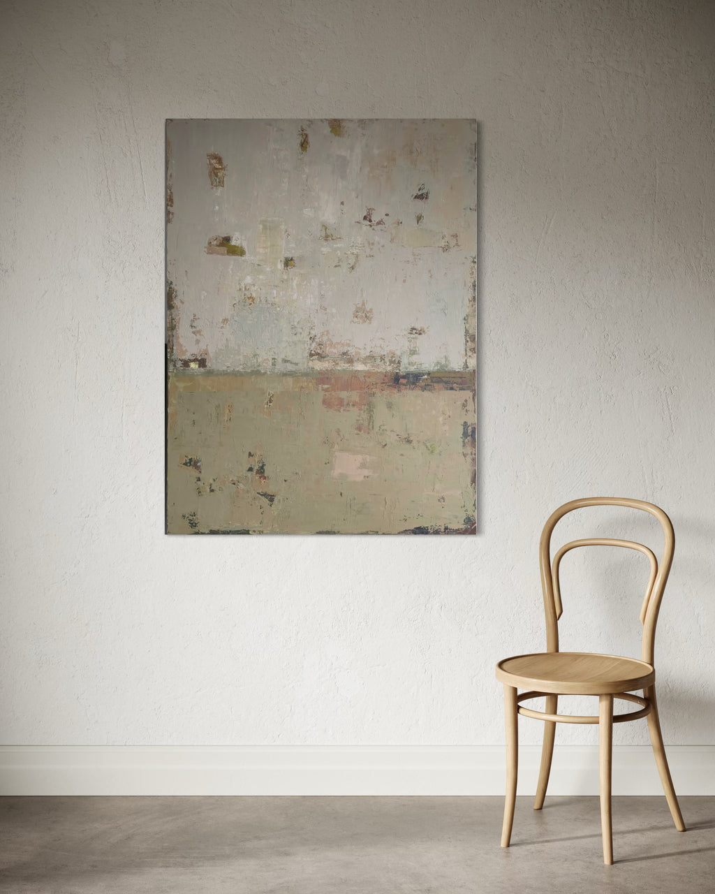 Fog Over Foliage. 120x90cm