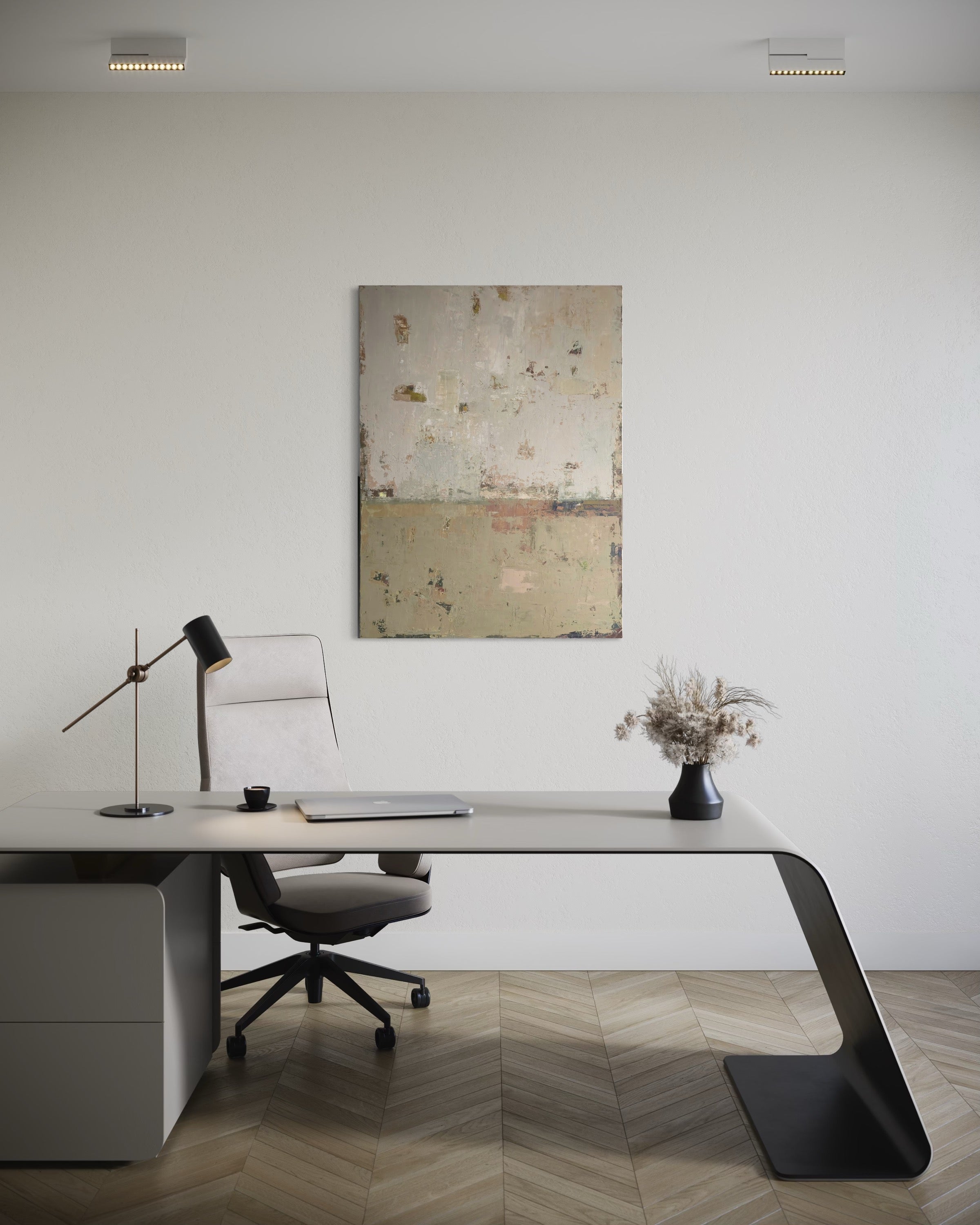 Fog Over Foliage. 120x90cm