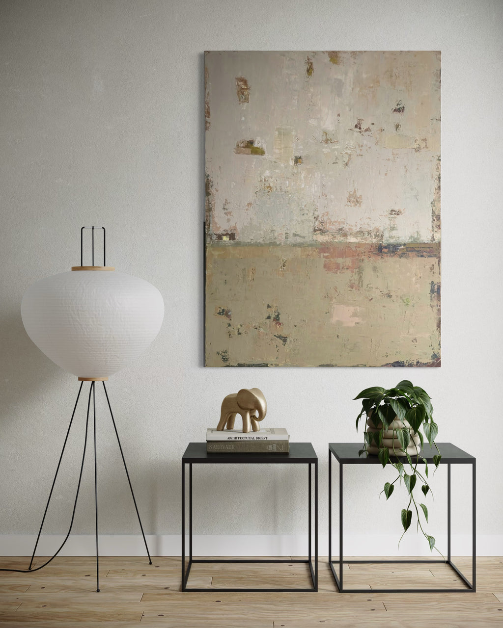 Fog Over Foliage. 120x90cm