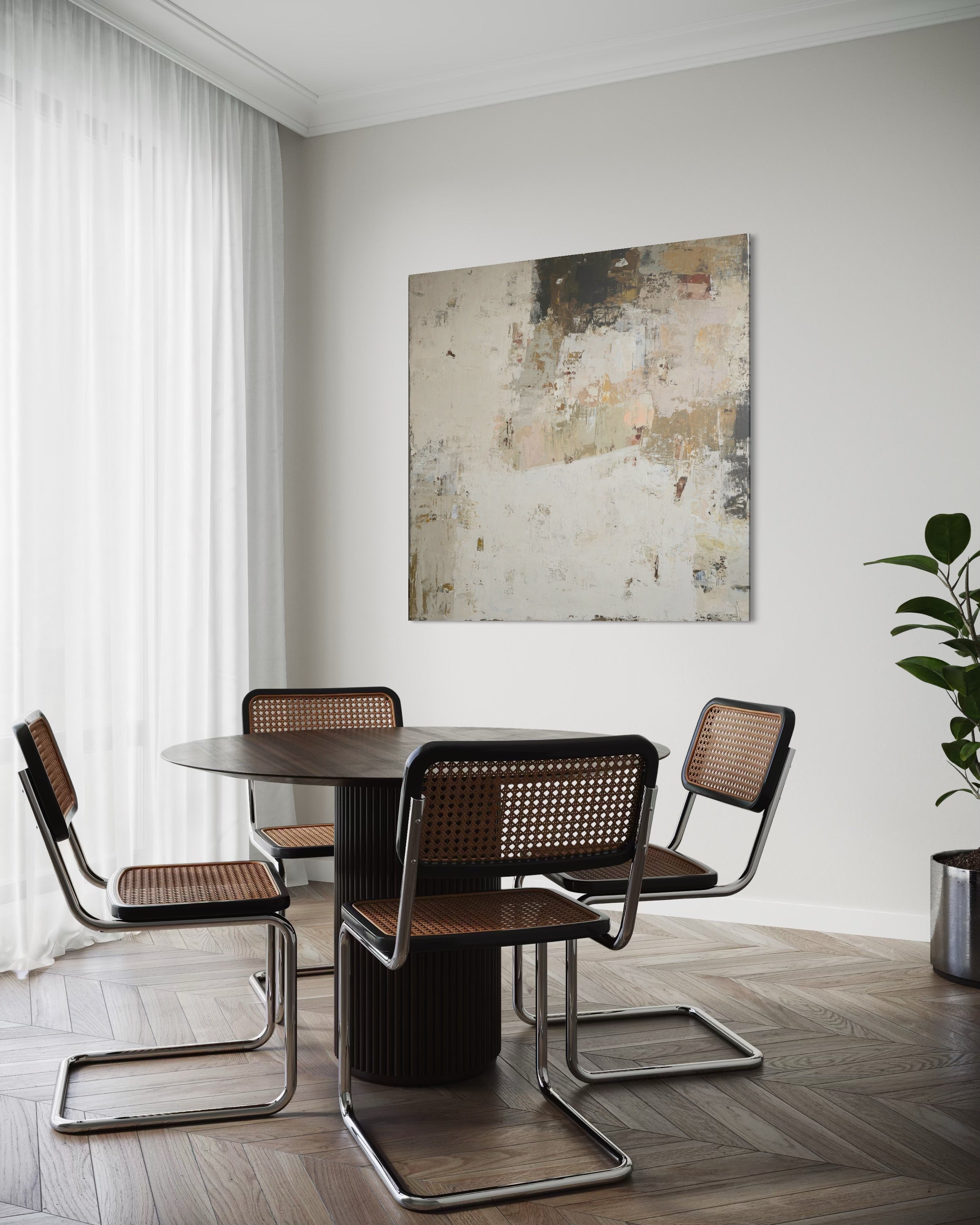 Fade series III. 130x130 cm