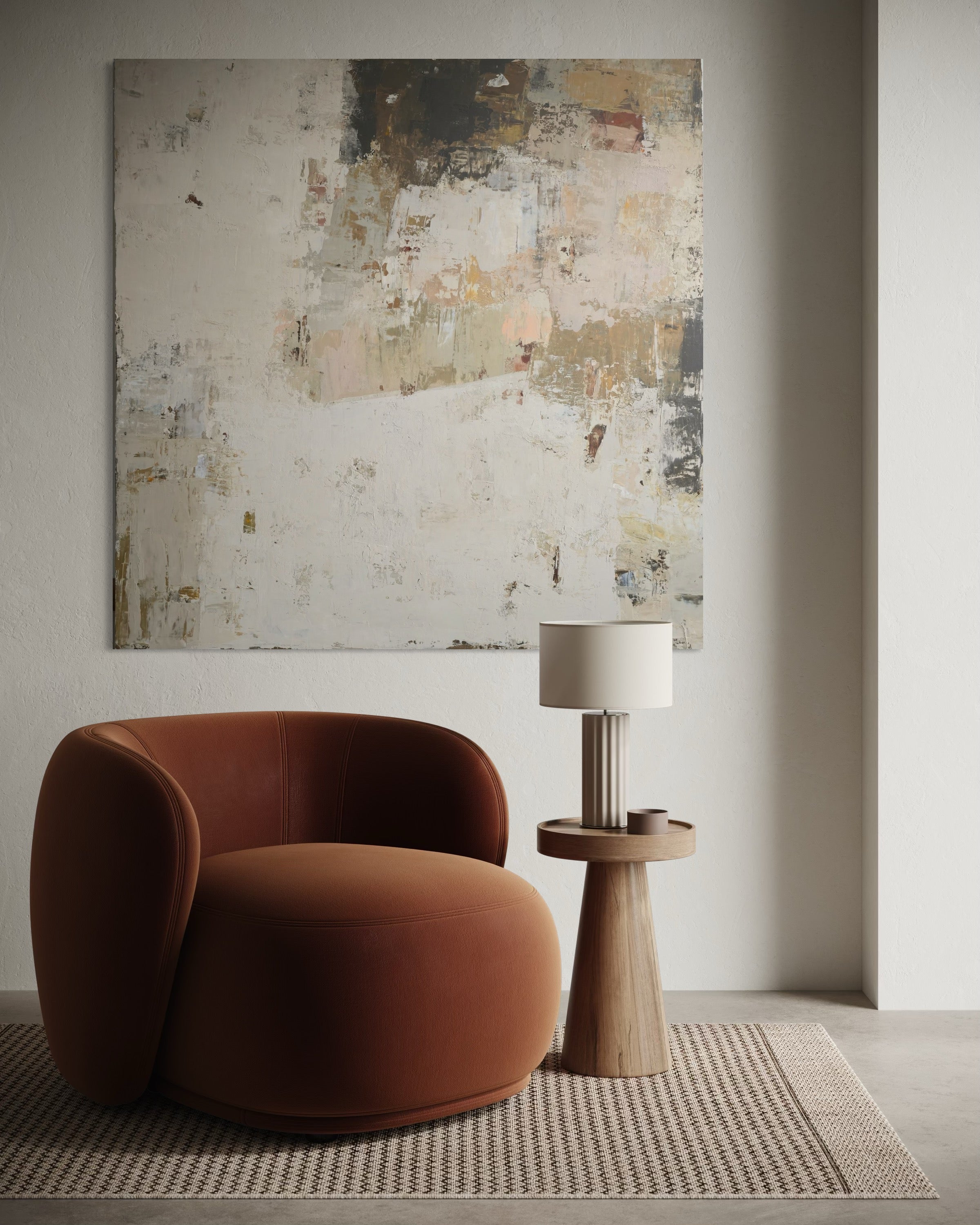 Fade series III. 130x130 cm