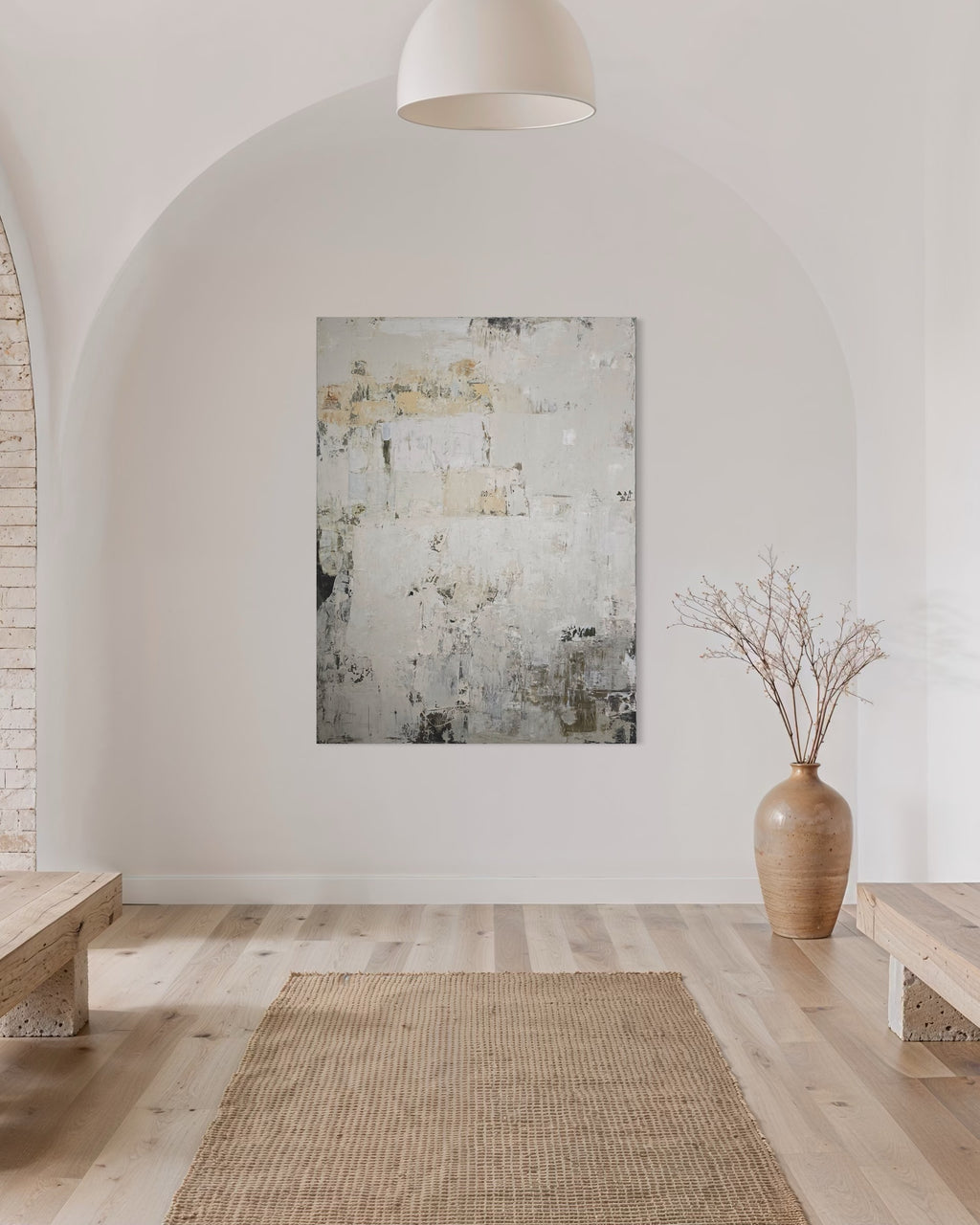 Abstract painting - Fade IV. 120x90 cm