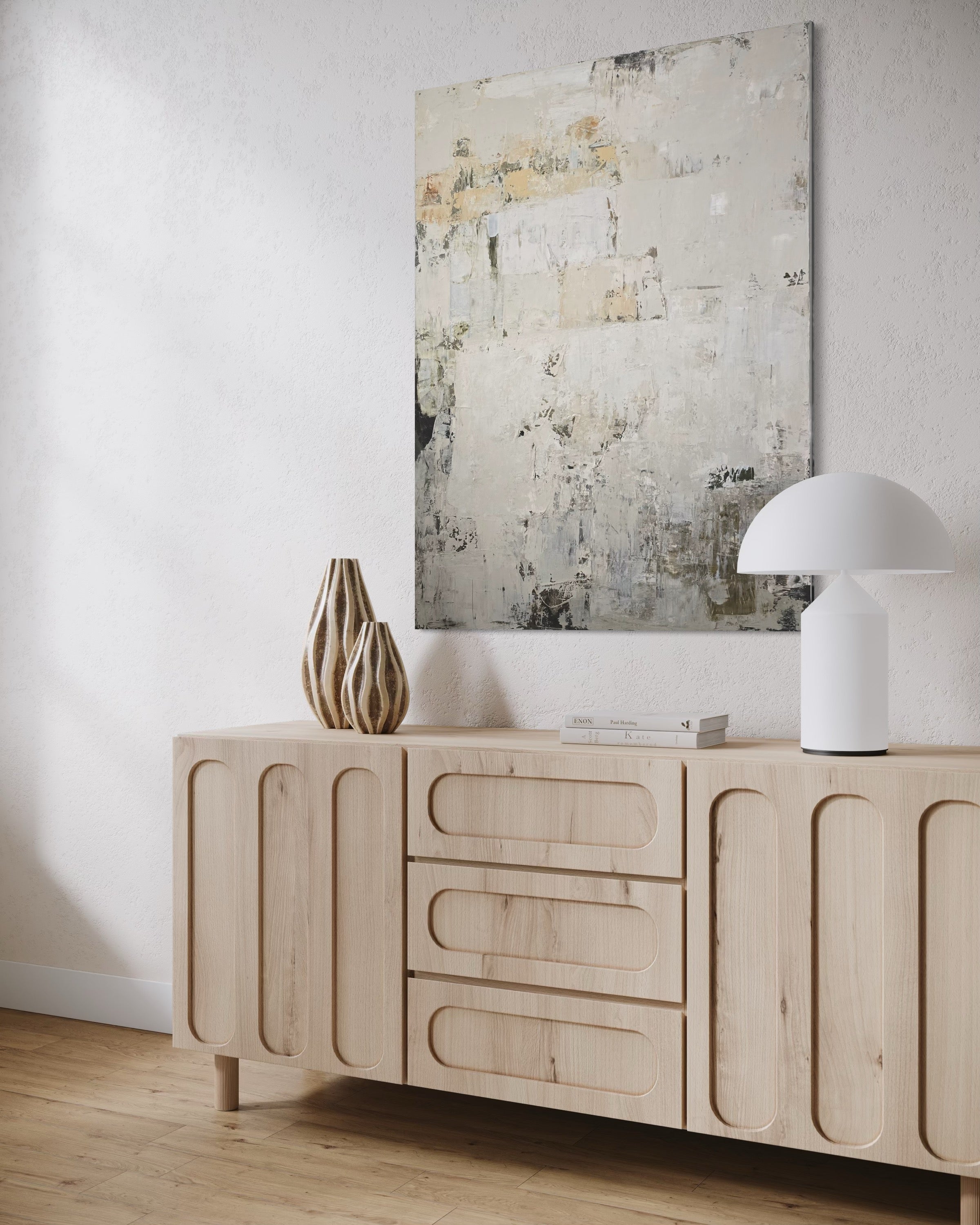 Abstract painting - Fade IV. 120x90 cm