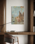 textured abstract painting contemporary decor BIRUTE STUDIO