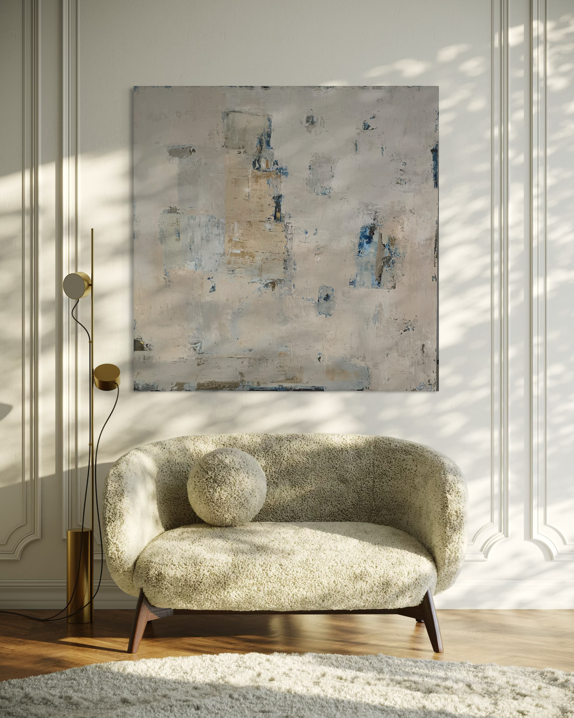 Fade series I. 130x130 cm