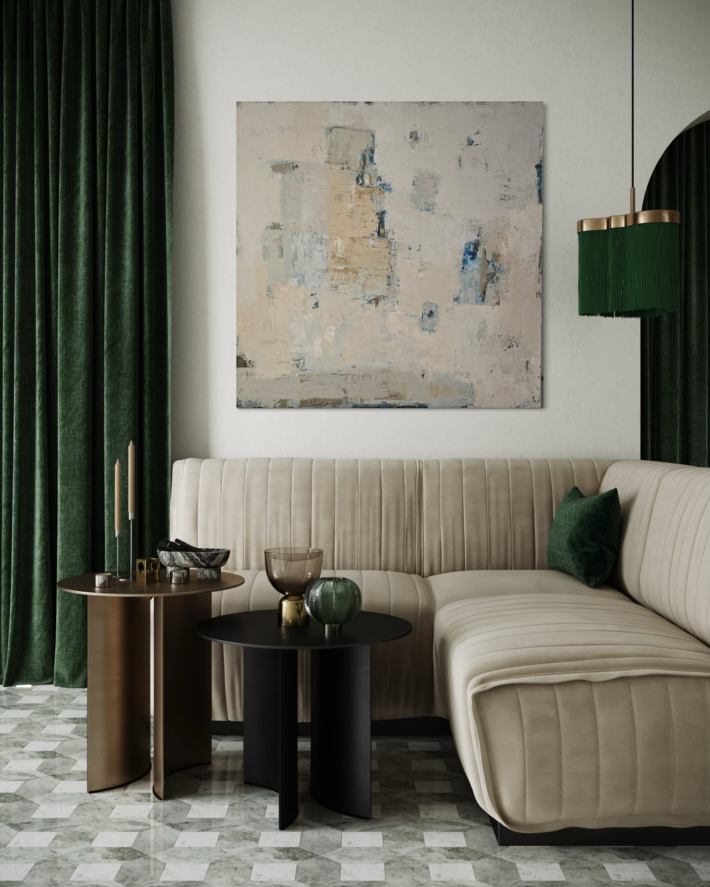 Fade series I. 130x130 cm