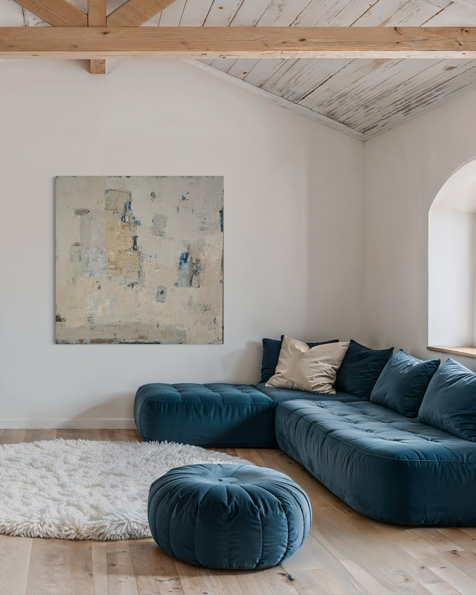 Fade series I. 130x130 cm