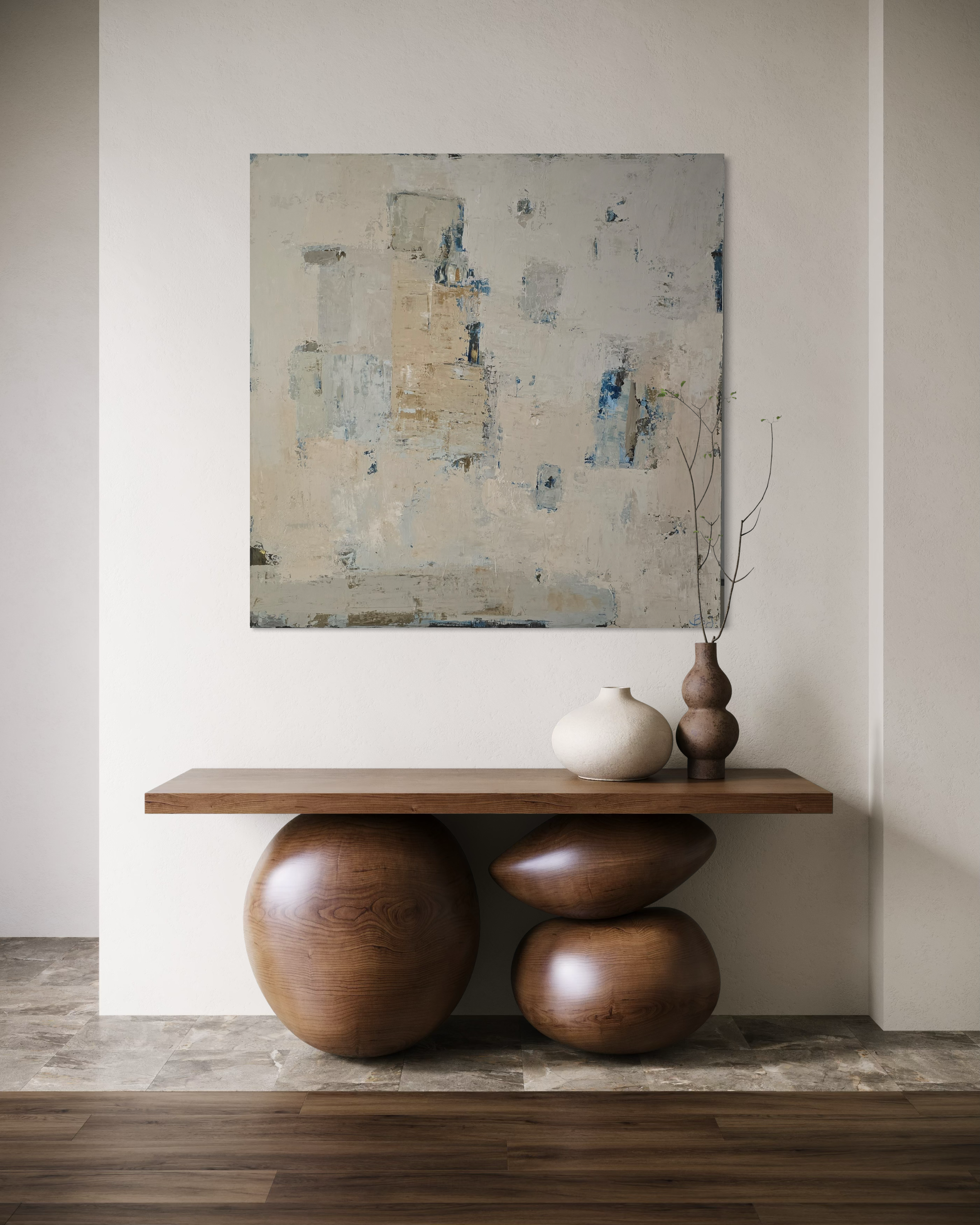 Fade series I. 130x130 cm