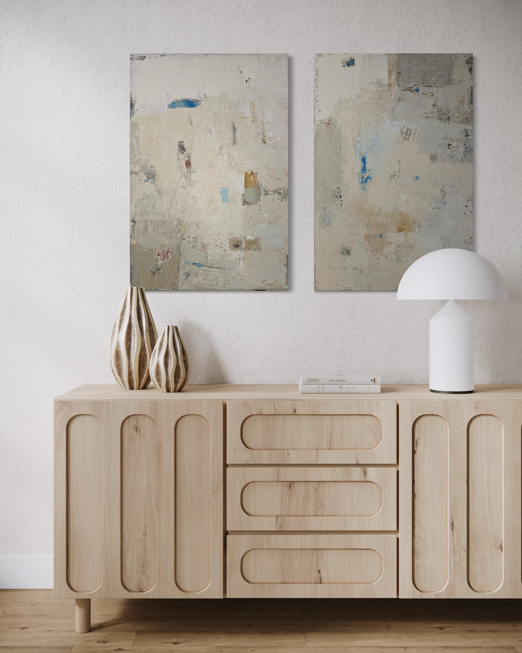 Abstract painting - Fade II (2). 90x60