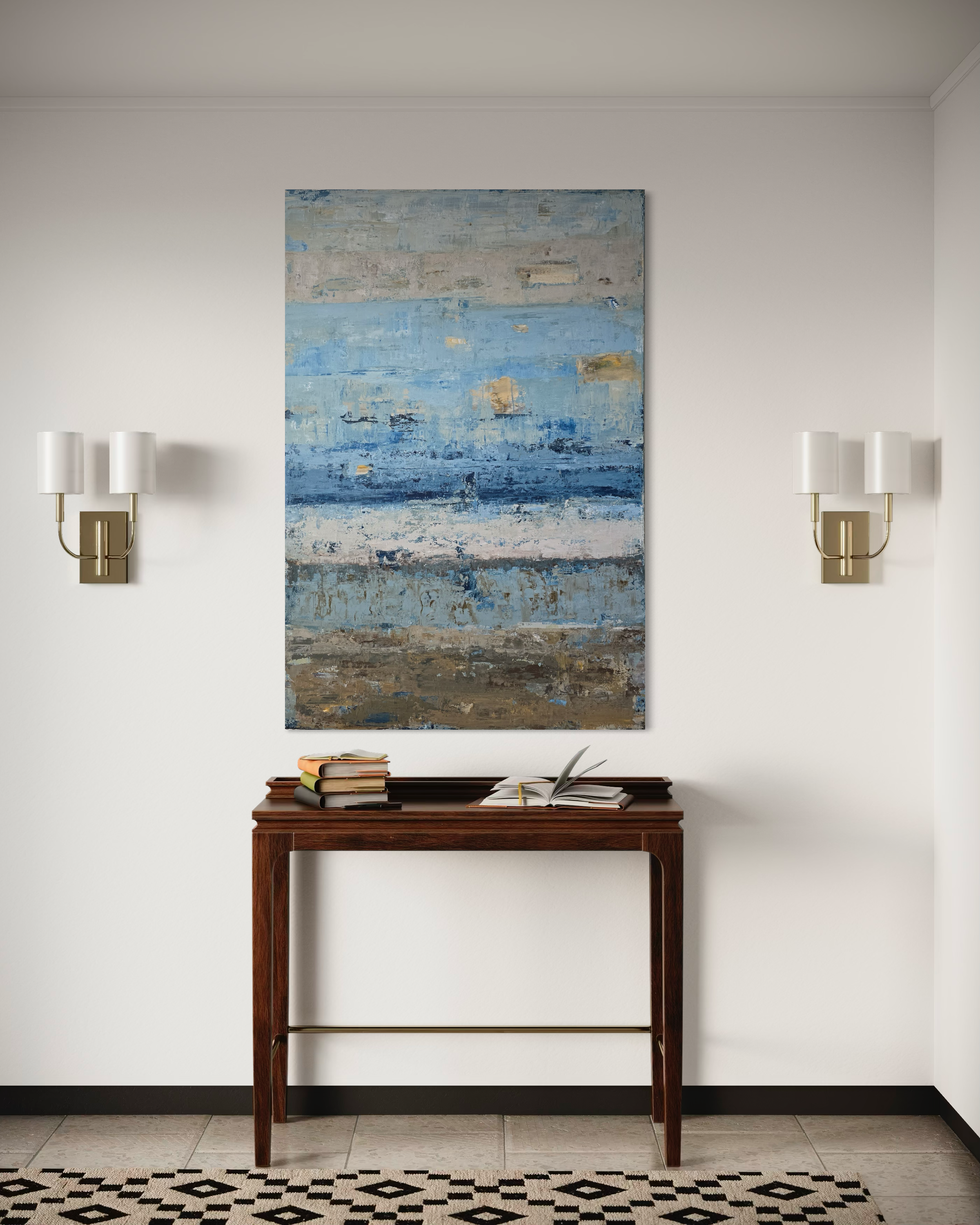 Abstract painting - A Sea Shore. 150x100cm