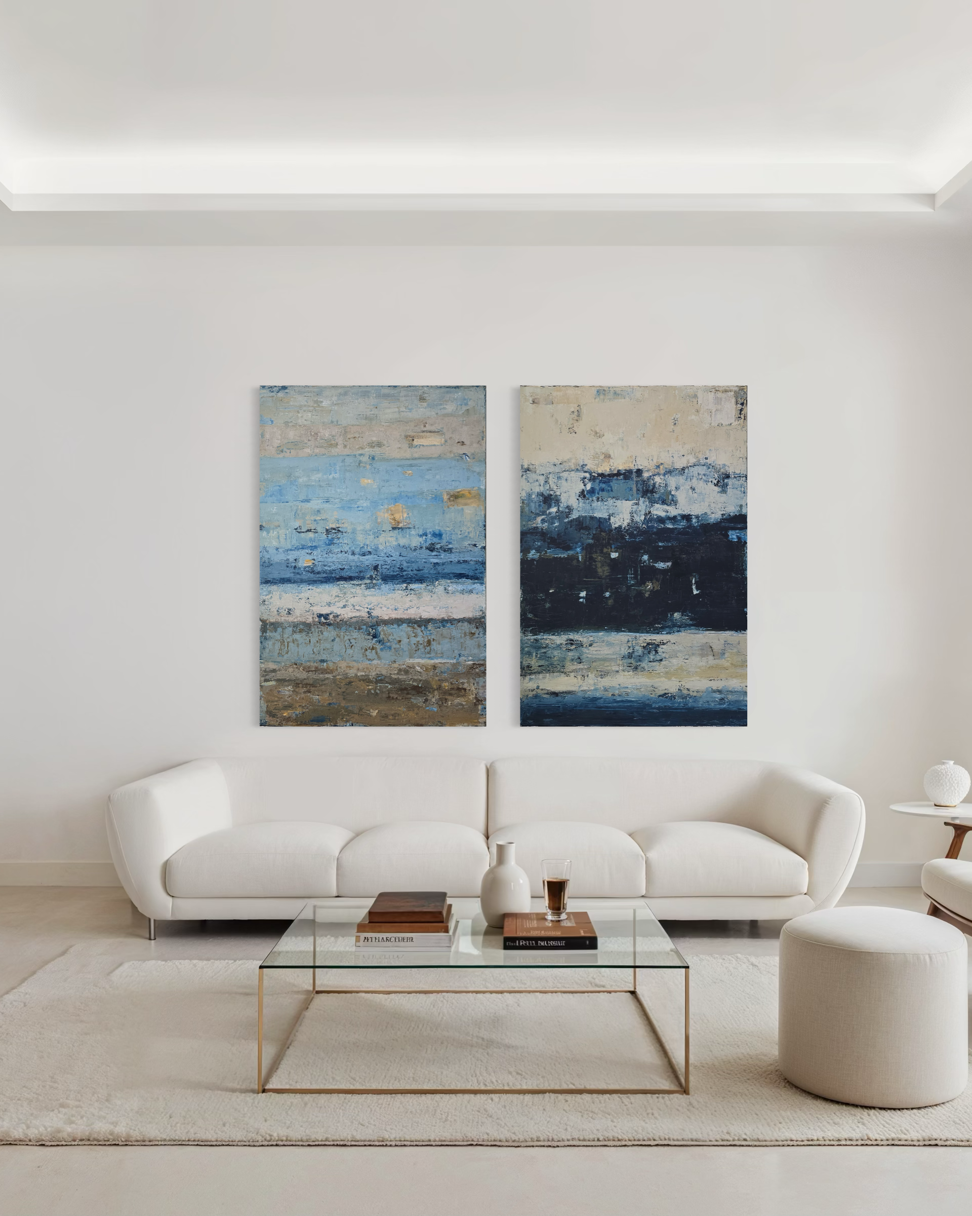 Abstract painting - A Sea Shore. 150x100cm