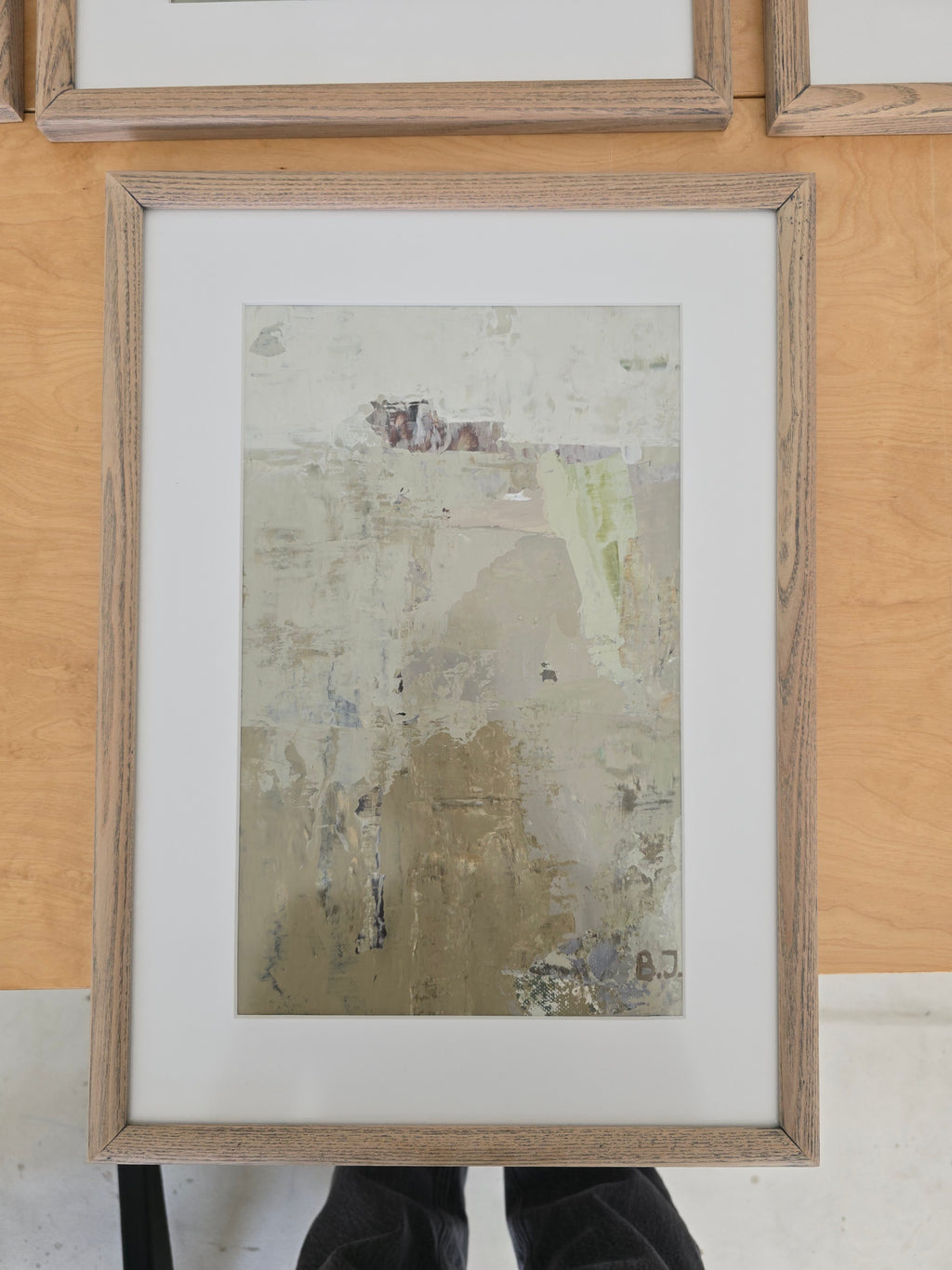Original painting - Bear Field. 31x42,5 cm