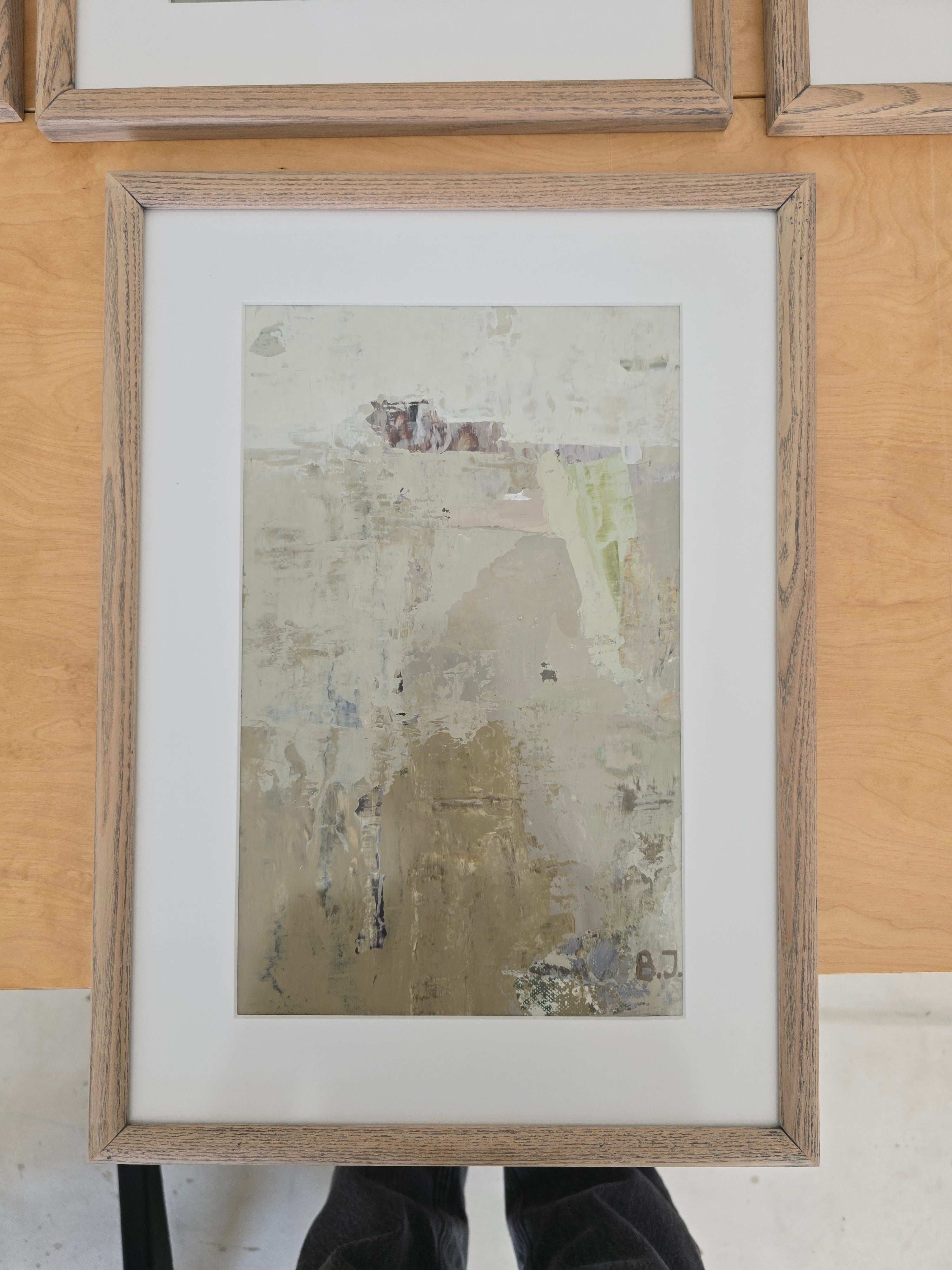 Original painting - Bear Field. 31x42,5 cm
