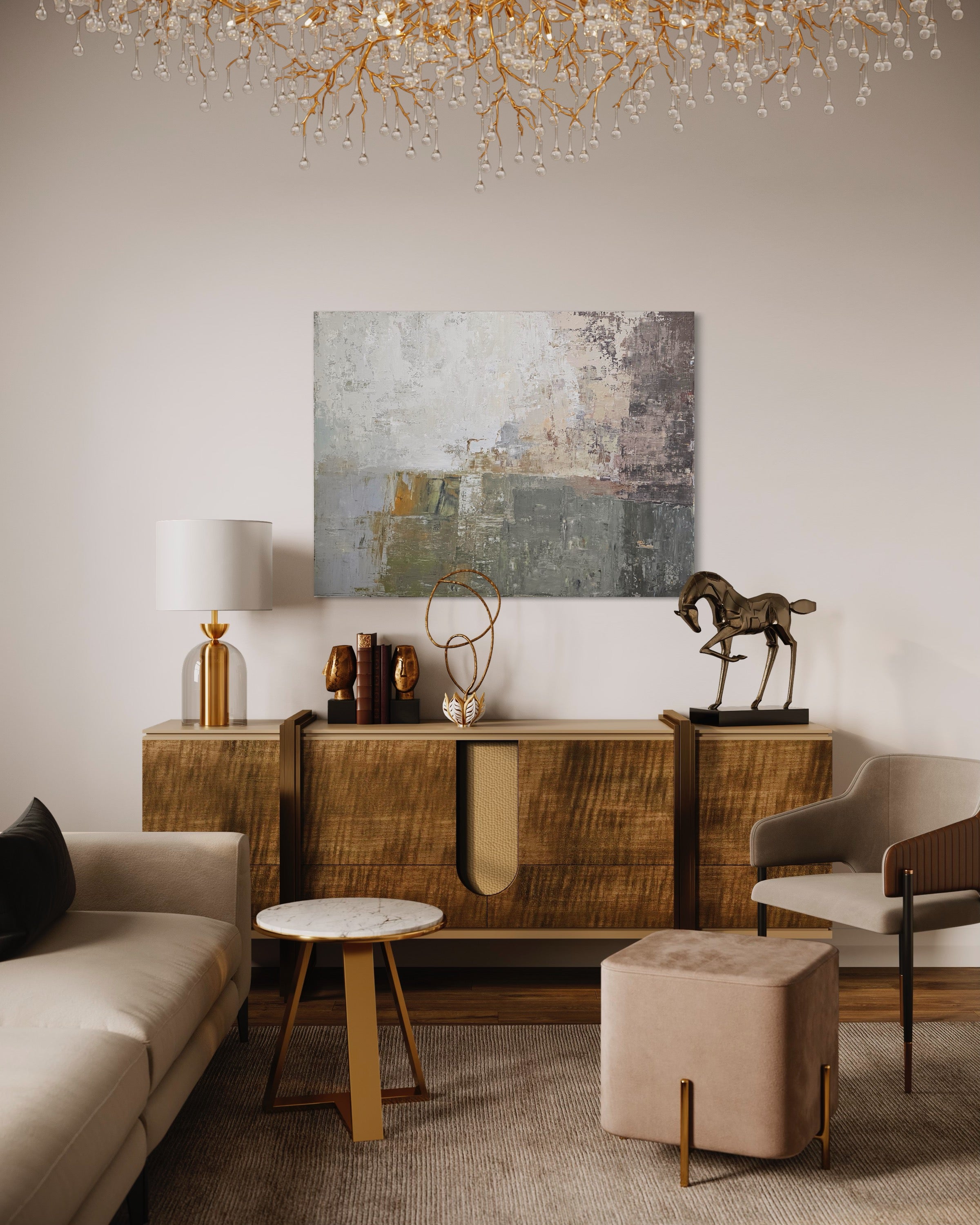 Parnidžio kopa. 120x90 cm