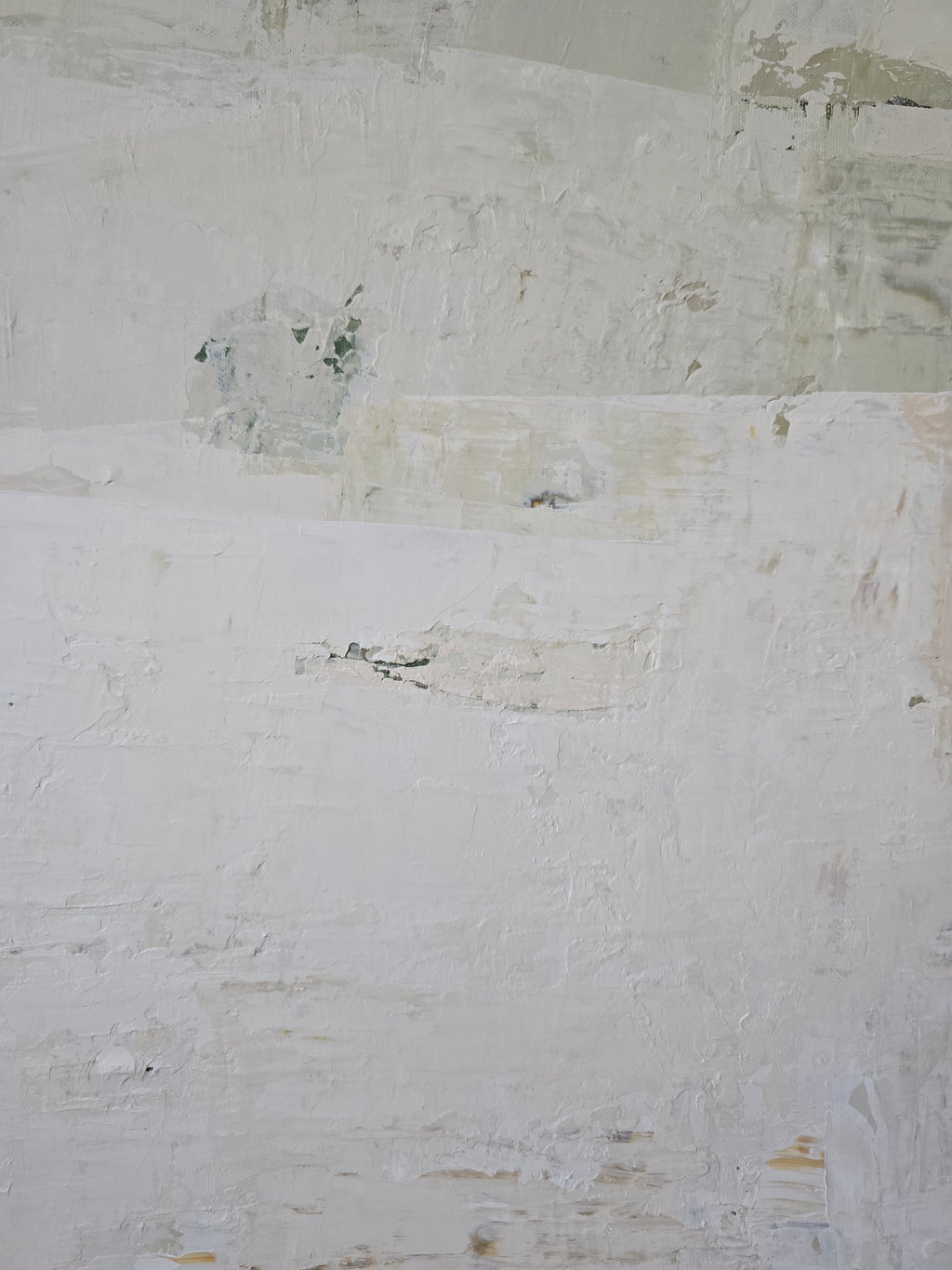 Original contemporary painting Spring Series, luminous layers and organic textures for a peaceful interior.