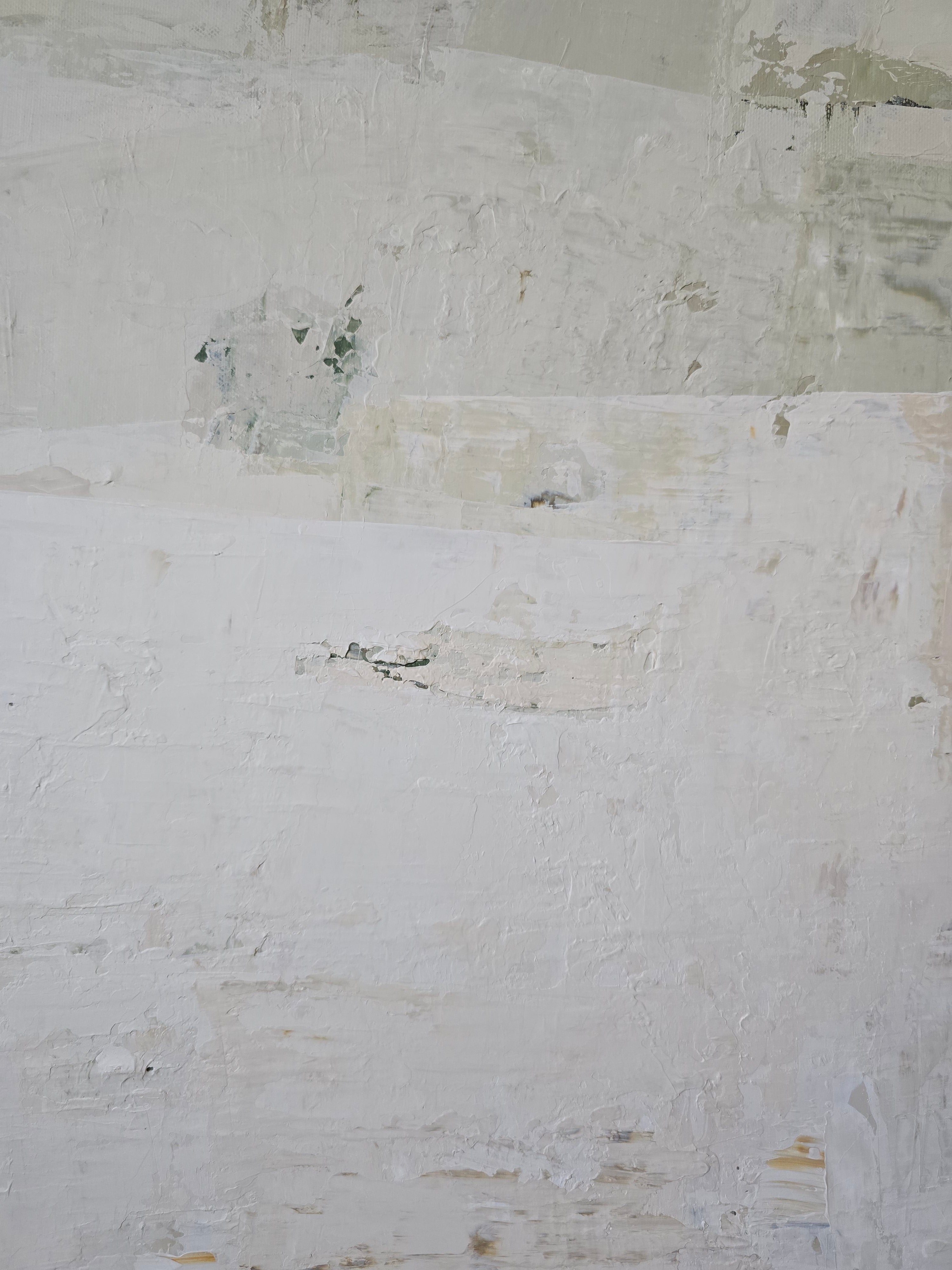 Original contemporary painting Spring Series, luminous layers and organic textures for a peaceful interior.